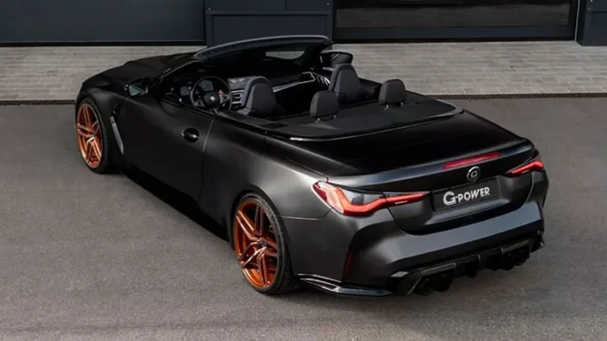 بیامو M4 کانورتیبل تیونشده توسط G-Power